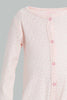 Redtag-Peach-Ditsy-Floral-Sleep-Suit-Sleepsuits-Baby-0 to 12 Months