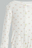 Redtag-White-Rainbow-Print-Sleep-Suit-Sleepsuits-Baby-0 to 12 Months