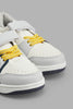 Redtag-White-Colour-Block-Sneaker-Sneakers-Boys-3 to 5 Years