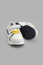 Load image into Gallery viewer, Redtag-White-Colour-Block-Sneaker-Sneakers-Boys-3 to 5 Years
