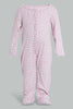 Redtag-Lilac-Heart-Print-Romper-Sleepsuits-Baby-0 to 12 Months