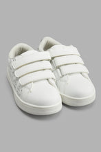 Load image into Gallery viewer, Redtag-White-Cars-Print-Sneaker-Sneakers-Boys-3 to 5 Years
