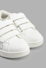 Load image into Gallery viewer, Redtag-White-Cars-Print-Sneaker-Sneakers-Boys-3 to 5 Years
