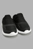 Redtag-Black-Mule-Slip-On-Slip-Ons-Boys-3 to 5 Years