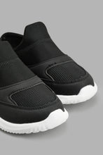 Load image into Gallery viewer, Redtag-Black-Mule-Slip-On-Slip-Ons-Boys-3 to 5 Years
