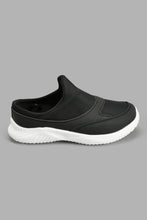 Load image into Gallery viewer, Redtag-Black-Mule-Slip-On-Slip-Ons-Boys-3 to 5 Years
