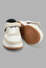 Load image into Gallery viewer, Redtag-Cream-Colour-Block-Skate-Shoe-Skate-Shoes-Boys-3 to 5 Years
