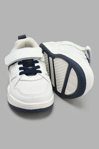 Redtag-White-Colour-Block-Skate-Shoes-Skate-Shoes-Boys-3 to 5 Years