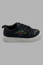 Load image into Gallery viewer, Redtag-Navy-Embroided-Sneaker-Sneakers-Boys-3 to 5 Years
