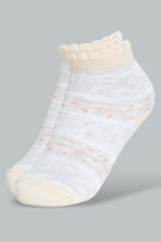 Load image into Gallery viewer, Redtag-Multi-Colour-Printed-4Pcs-Socks-Ankle-Length-Infant-Girls-3 to 24 Months
