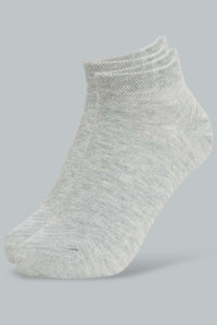 Redtag-Grey-3Pk-Men'S-Ankle-Socks-Ankle-Length-Men's-