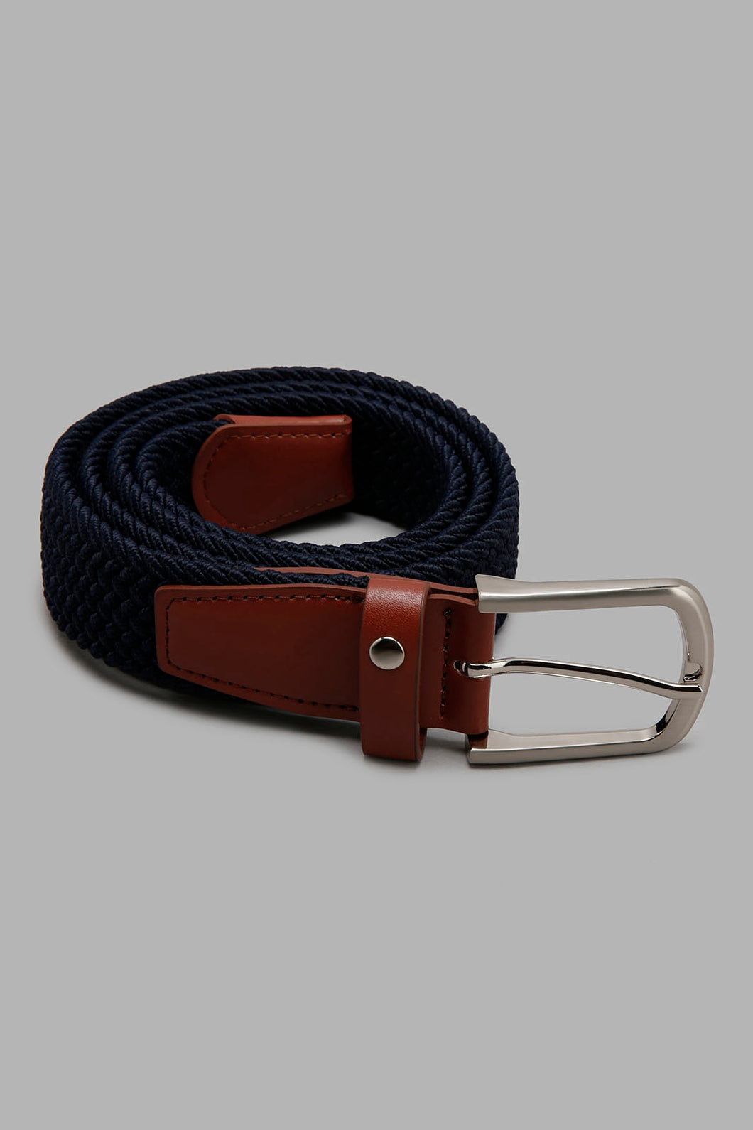 Redtag-Navy-Elastic-Belt-Casual-Belts-Men's-