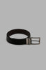 Redtag-Black-And-Tan-Tetxured-Belt-With-Twist-Buckle-Formal-Belts-Men's-