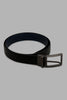 Redtag-Black-And-Navy-Belt-With-Twist-Buckle-Formal-Belts-Men's-