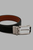 Redtag-Black-And-Tan-Tetxured-Belt-With-Twist-Buckle-Formal-Belts-Men's-