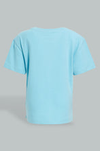 Load image into Gallery viewer, Redtag-Sky-Blue-Kangaroo-Pocket-Short-Sleeve-T-Shirt-Colour:Sky-Blue,-Filter:Infant-Boys-(3-to-24-Mths),-Infant-Boys-T-Shirts,-New-In,-New-In-INB,-Non-Sale,-S22B,-Section:Kidswear,-TBL-Infant-Boys-3 to 24 Months
