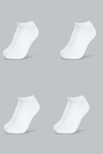 Load image into Gallery viewer, Redtag-Solid-Colour-4Pcs-Full-Length-Socks-Ankle-Length-Infant-Girls-3 to 24 Months
