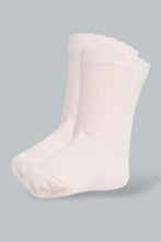 Load image into Gallery viewer, Redtag-Solid-Colour-4Pcs-Full-Length-Socks-Ankle-Length-Infant-Girls-3 to 24 Months
