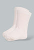 Redtag-Solid-Colour-4Pcs-Full-Length-Socks-Ankle-Length-Infant-Girls-3 to 24 Months