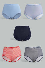 Load image into Gallery viewer, Redtag-Assorted-Print/Plain-Mama-Briefs-(5-Pack)-Briefs-Mama-Women&#39;s-
