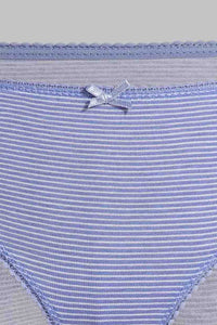 Redtag-Assorted-Print/Plain-Boyleg-Brief-(5-Pack)-Briefs-Boyleg-Women's-