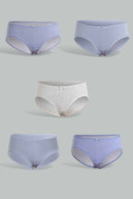 Load image into Gallery viewer, Redtag-Assorted-Print/Plain-Boyleg-Brief-(5-Pack)-Briefs-Boyleg-Women&#39;s-
