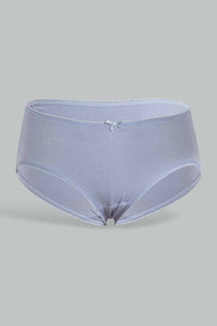 Redtag-Assorted-Print/Plain-Boyleg-Brief-(5-Pack)-Briefs-Boyleg-Women's-