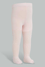 Load image into Gallery viewer, Redtag-Pink-Single-Pc-Pack-Stocking-Tights-&amp;-Stockings-Infant-Girls-3 to 24 Months
