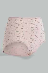 Redtag-Assorted-Print/Plain-Mama-Brief-(5-Pack)-Briefs-Mama-Women's-