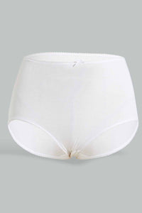 Redtag-Assorted-Print/Plain-Mama-Brief-(5-Pack)-Briefs-Mama-Women's-