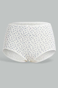 Redtag-Assorted-Print/Plain-Mama-Brief-(5-Pack)-Briefs-Mama-Women's-