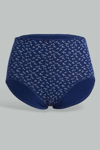 Redtag-Assorted-Print/Plain-Mama-Brief-(5-Pack)-Briefs-Mama-Women's-