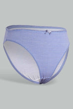 تنزيل الصورة على معرض الصور، Redtag-Assorted-Print/Plain-Hi-Leg-Brief-(5-Pack)-Briefs-Hi-Leg-Women&#39;s-
