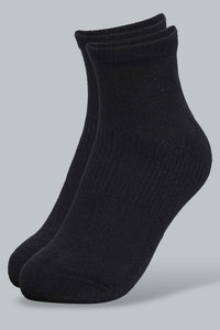 Redtag-Black-3Pk-Men'S-Sports-Socks-Sports-Men's-