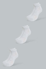 Load image into Gallery viewer, Redtag-Grey-3Pk-Men&#39;S-Sports-Socks-Sports-Men&#39;s-
