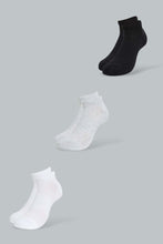 Load image into Gallery viewer, Redtag-Assorted-3Pk-Men&#39;S-Sports-Socks-Sports-Men&#39;s-
