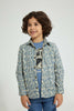 Redtag-Blue-Printed-Shirt-And-T-Shirt-Set-Casual-Shirts-Boys-2 to 8 Years