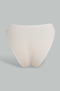 Redtag-Assorted-Print/Plain-Hi-Leg-Brief-(5-Pack)-Briefs-Hi-Leg-Women's-