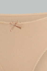 Redtag-Assorted-Print/Plain-Hi-Leg-Brief-(5-Pack)-Briefs-Hi-Leg-Women's-