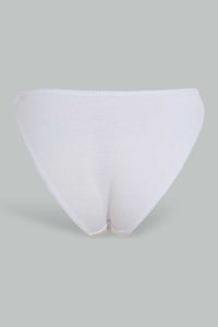 Redtag-Assorted-Print/Plain-Hi-Leg-Brief-(5-Pack)-Briefs-Hi-Leg-Women's-