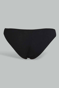 Redtag-Assorted-Print/Plain-Bikini-Briefs-(5-Pack)-Briefs-Bikini-Women's-