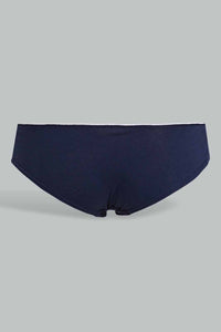 Redtag-Assorted-Print/Plain-Boyleg-Briefs-(5-Pack)-Briefs-Boyleg-Women's-