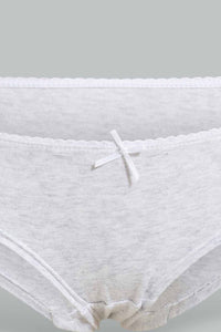 Redtag-Assorted-Print/Plain-Boyleg-Briefs-(5-Pack)-Briefs-Boyleg-Women's-