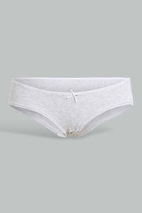 Redtag-Assorted-Print/Plain-Boyleg-Briefs-(5-Pack)-Briefs-Boyleg-Women's-