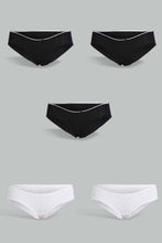 Load image into Gallery viewer, Redtag-Assorted-Print/Plain-Boyleg-Briefs-(5-Pack)-Briefs-Boyleg-Women&#39;s-
