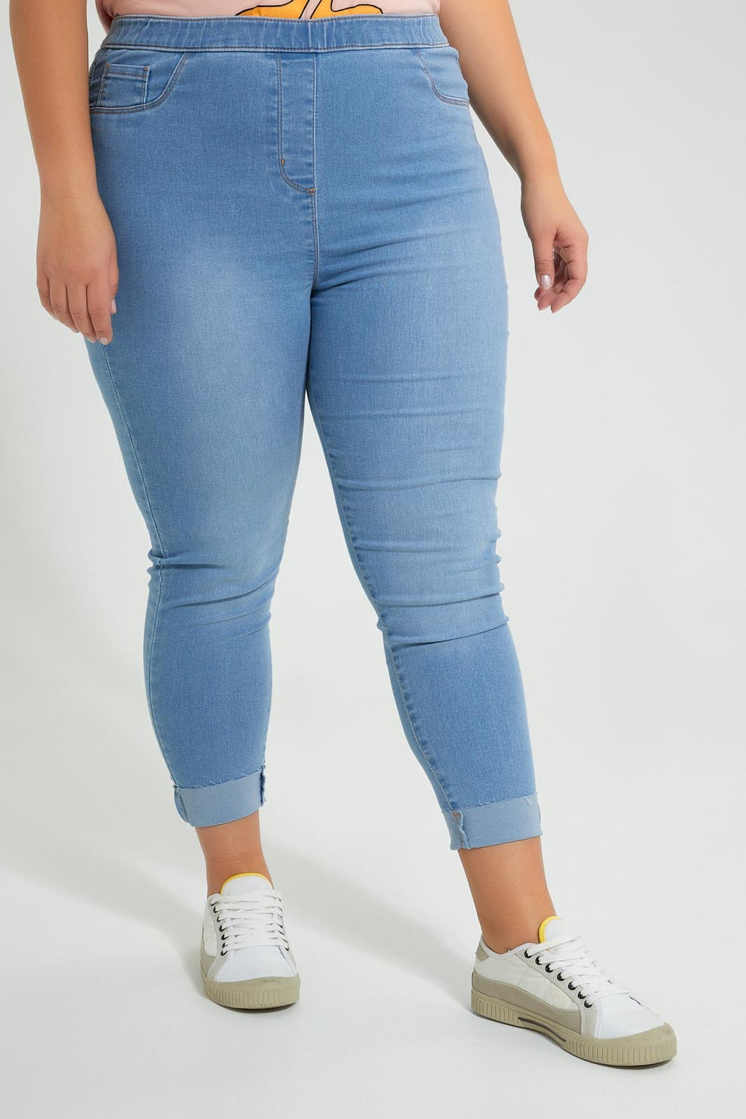 Redtag-Jegging-With-Turn-Up-Detail-Colour:Indigo,-Filter:Plus-Size,-LDP-Jeggings,-New-In,-New-In-LDP,-Non-Sale,-S22A,-Section:Women-Women's-