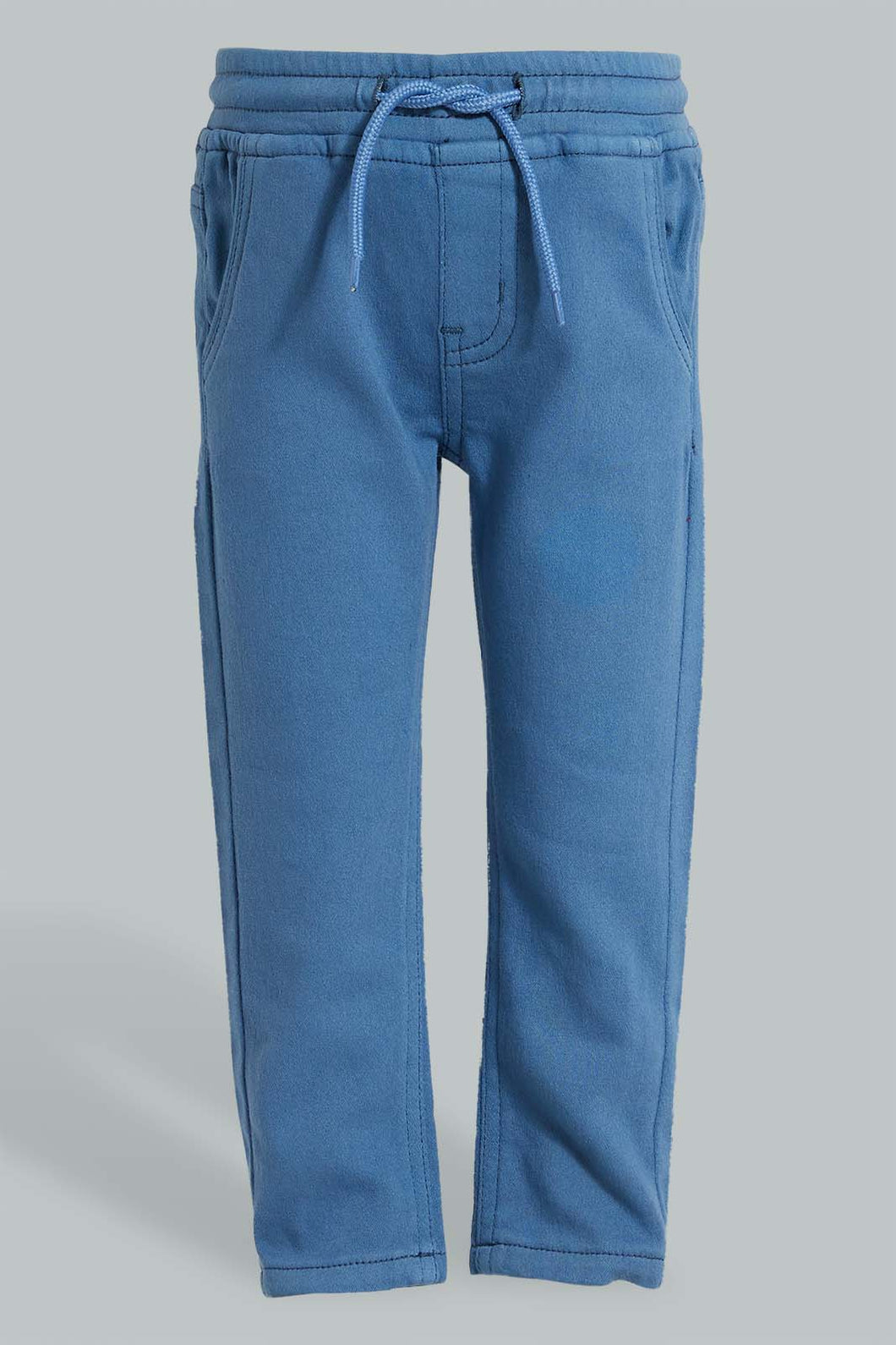 Redtag-Royal-Color-Knit-Denim-Pant-Character,-Colour:Royal,-Filter:Infant-Boys-(3-to-24-Mths),-Infant-Boys-Jeans,-New-In,-New-In-INB,-Non-Sale,-S22B,-Section:Kidswear,-TBL-Infant-Boys-3 to 24 Months