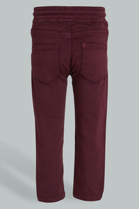 Redtag-Red-Color-Knit-Denim-Pant-Character,-Colour:Red,-Filter:Infant-Boys-(3-to-24-Mths),-Infant-Boys-Jeans,-New-In,-New-In-INB,-Non-Sale,-S22B,-Section:Kidswear,-TBL-Infant-Boys-3 to 24 Months