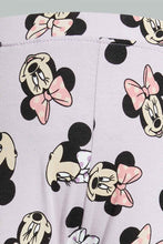 Load image into Gallery viewer, Redtag-Lilac-Minnie-Printed-Legging-Leggings-Infant-Girls-3 to 24 Months
