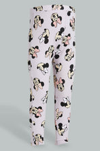 Load image into Gallery viewer, Redtag-Lilac-Minnie-Printed-Legging-Leggings-Infant-Girls-3 to 24 Months
